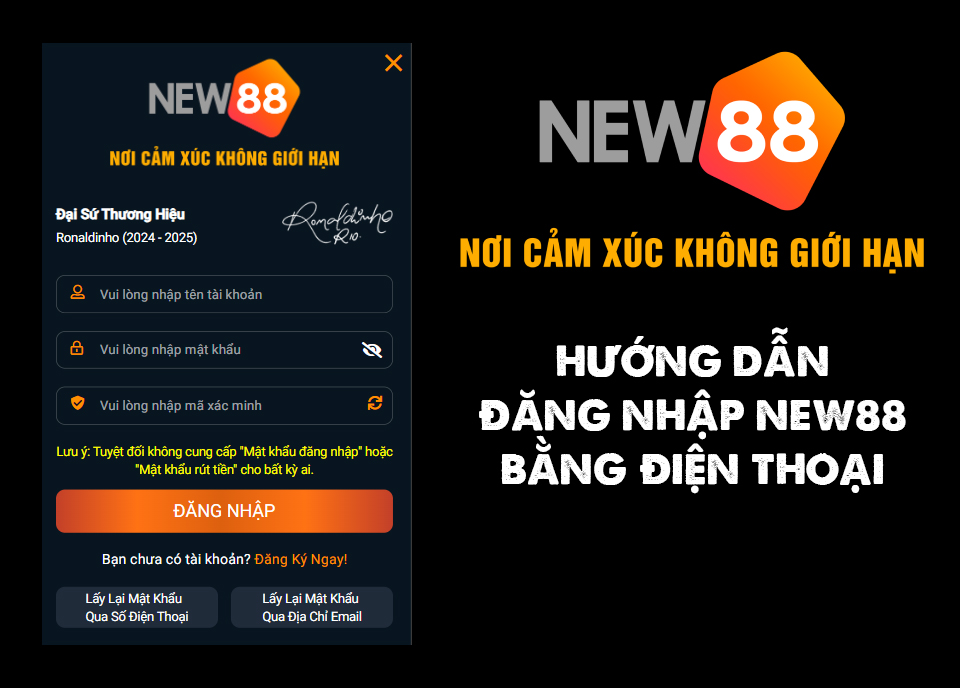 Đăng Nhập NEW88